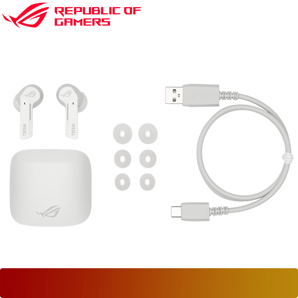 ASUS ROG Cetra True Wireless Gaming Earbuds - 5 - Nano Komputer