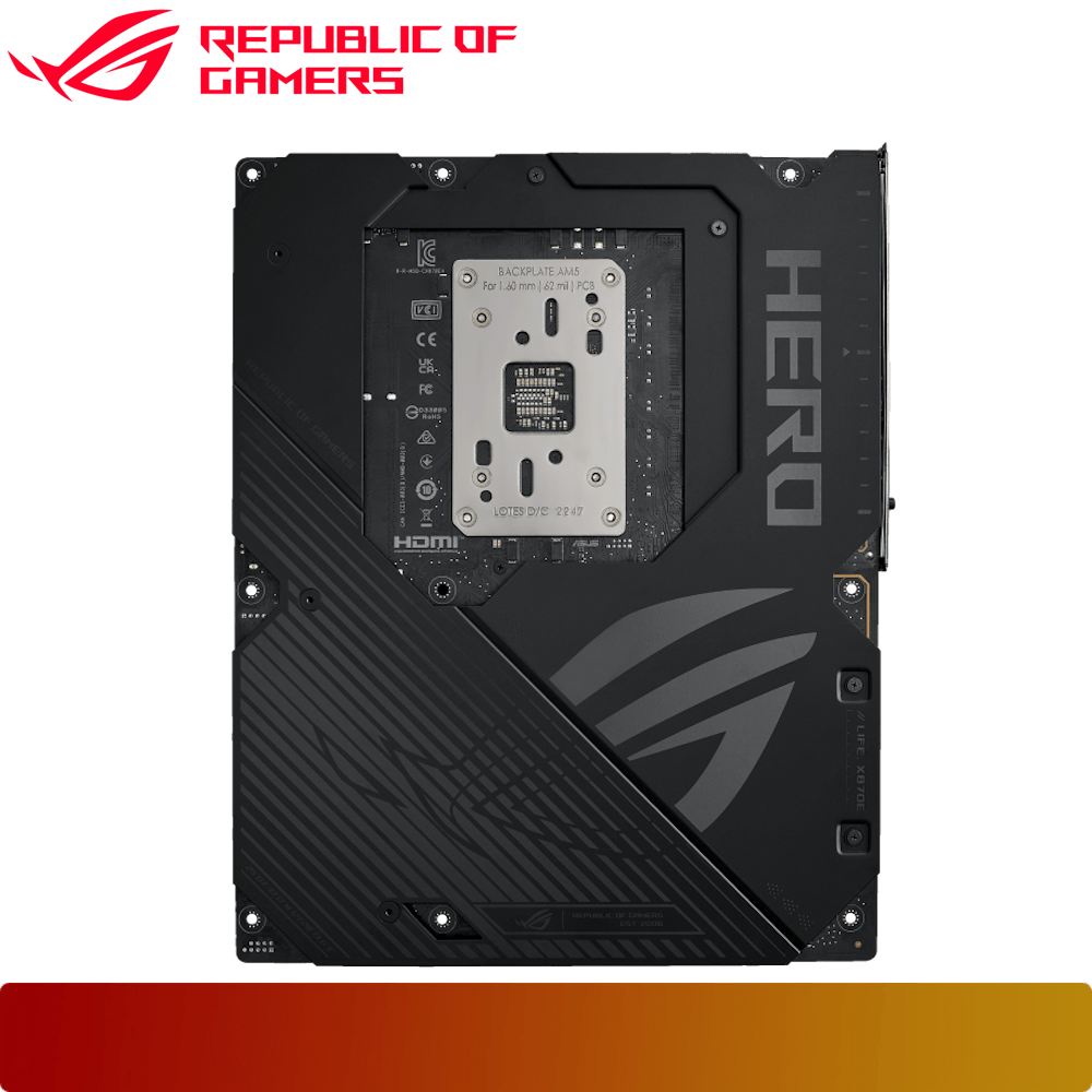 ASUS ROG CROSSHAIR X870E HERO - 3 - Nano Komputer