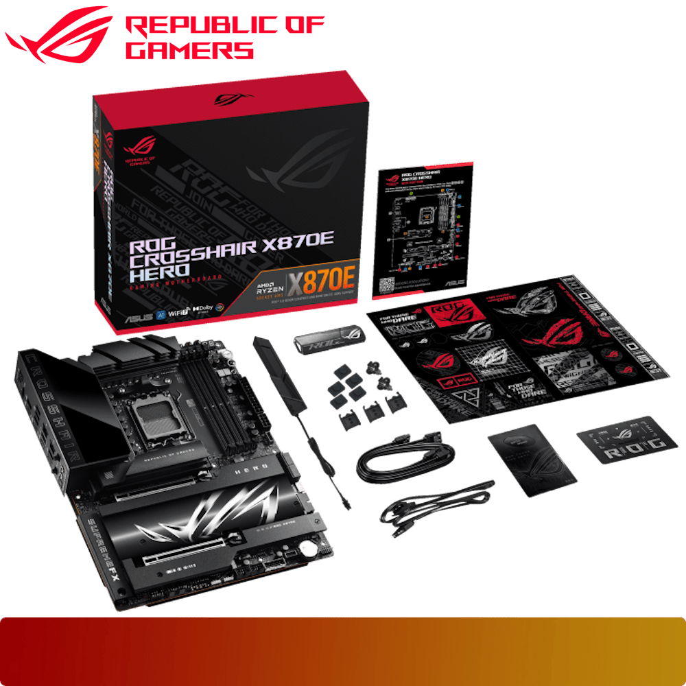ASUS ROG CROSSHAIR X870E HERO - 5 - Nano Komputer