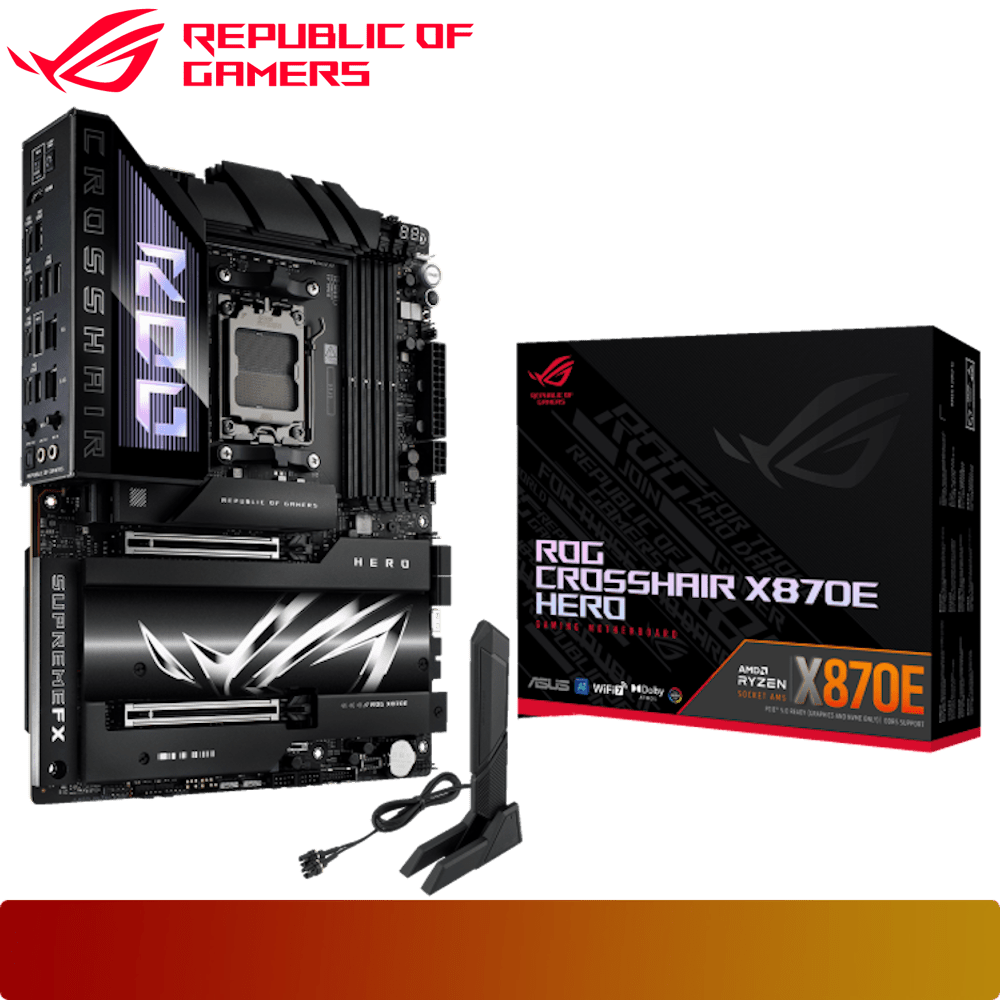 ASUS ROG CROSSHAIR X870E HERO - 1 - Nano Komputer