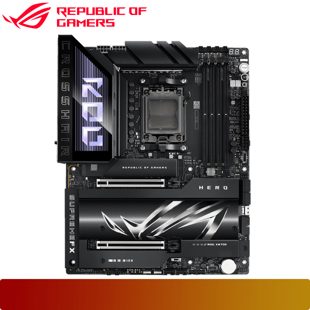 ASUS ROG CROSSHAIR X870E HERO - 2 - Nano Komputer