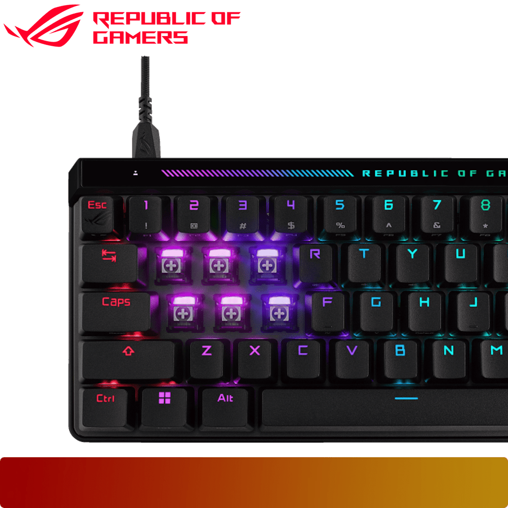 ASUS ROG Falchion Ace HFX Gaming Keyboard - 7 - Nano Komputer