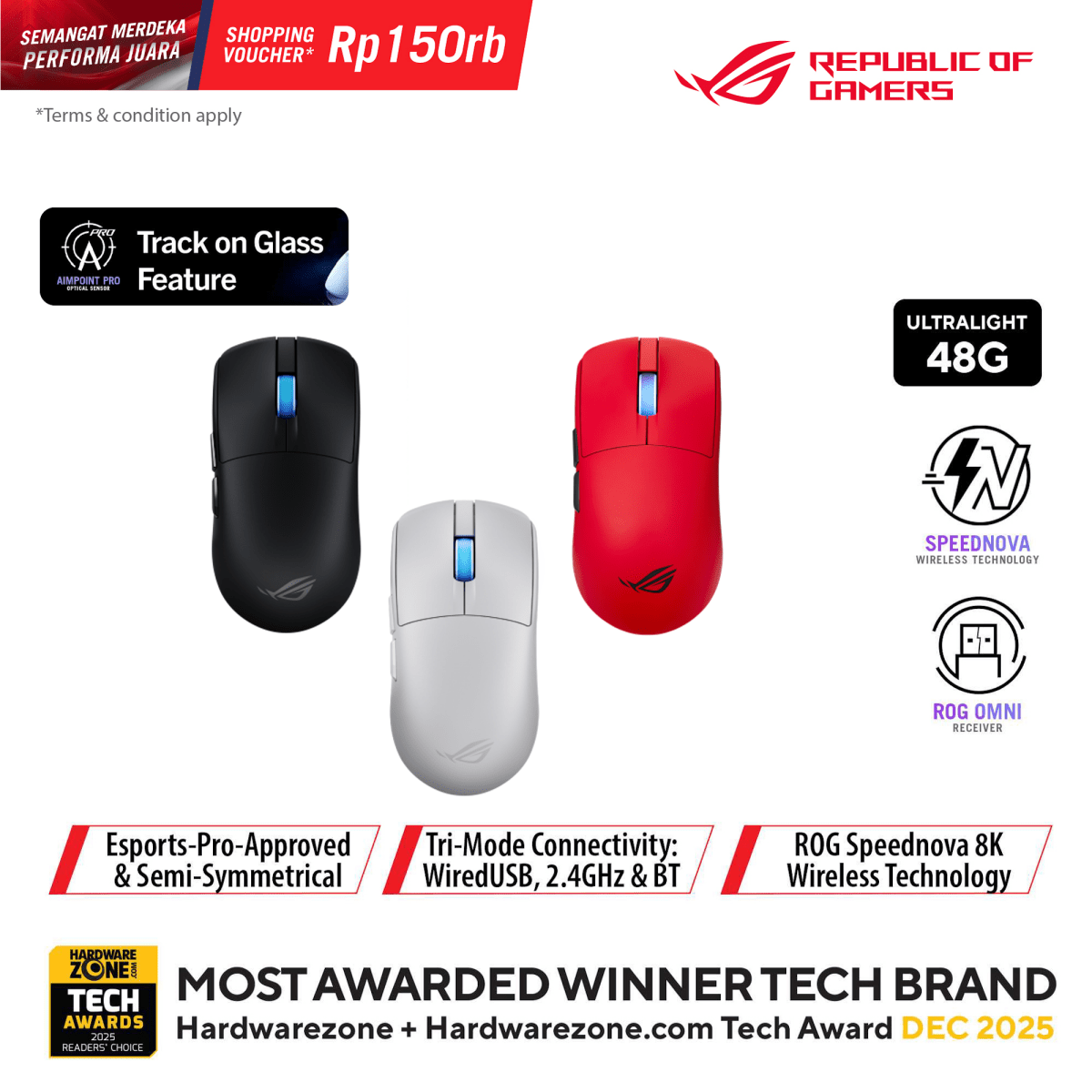 ASUS ROG Harpe II Ace Gaming Mouse-1-Nano Komputer