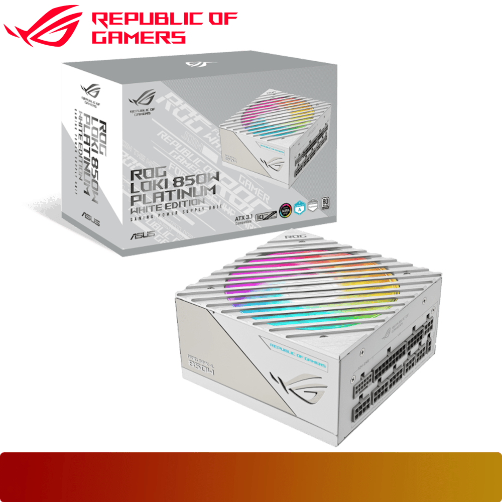 ASUS ROG LOKI SFX - L 850W Platinum White Edition - 1 - Nano Komputer