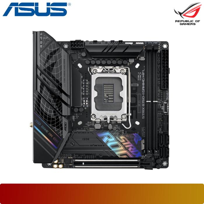 ASUS ROG STRIX B760 - I GAMING WIFI | Intel B760 LGA 1700 DDR5 Mini - ITX - 2 - Nano Komputer