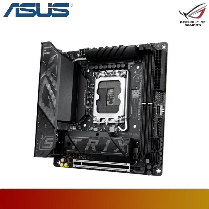 ASUS ROG STRIX B860 - I GAMING WIFI | Motherboard Intel B860 LGA 1851 DDR5 Mini - ITX - 3 - Nano Komputer