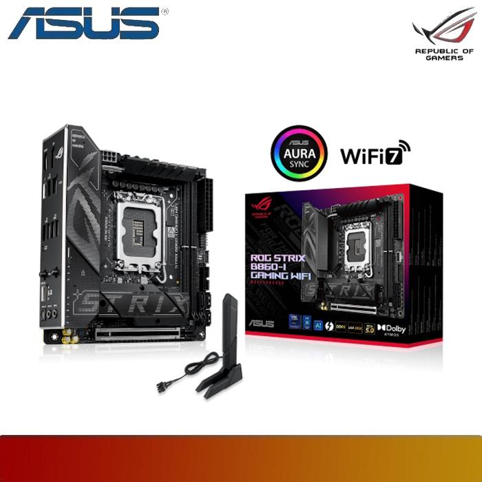ASUS ROG STRIX B860 - I GAMING WIFI | Motherboard Intel B860 LGA 1851 DDR5 Mini - ITX - 1 - Nano Komputer