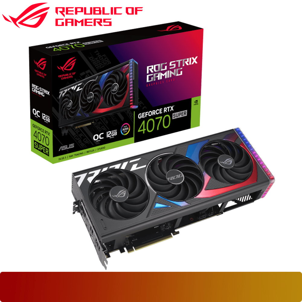 ASUS ROG Strix GeForce RTX 4070 SUPER 12GB GDDR6X OC Edition - 1 - Nano Komputer