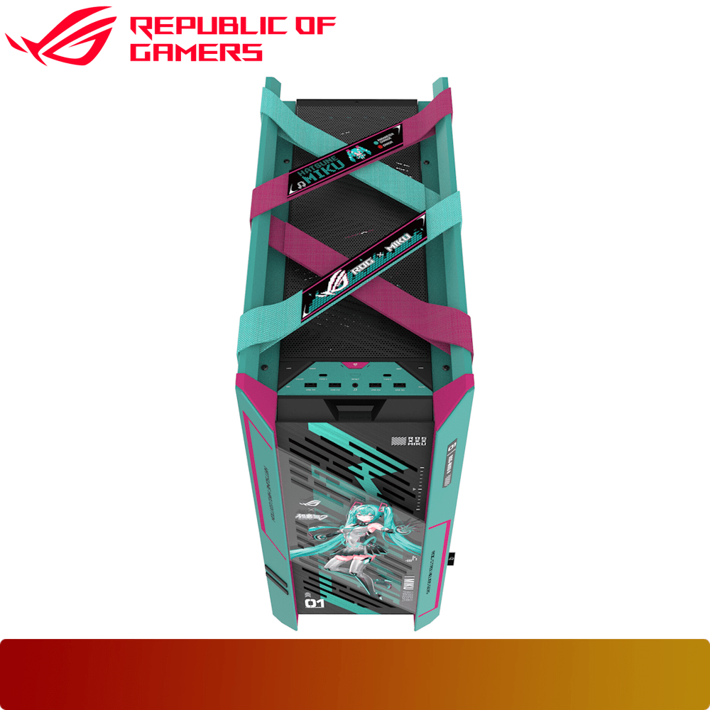 ASUS ROG Strix Helios II Hatsune Miku Edition - 7 - Nano Komputer