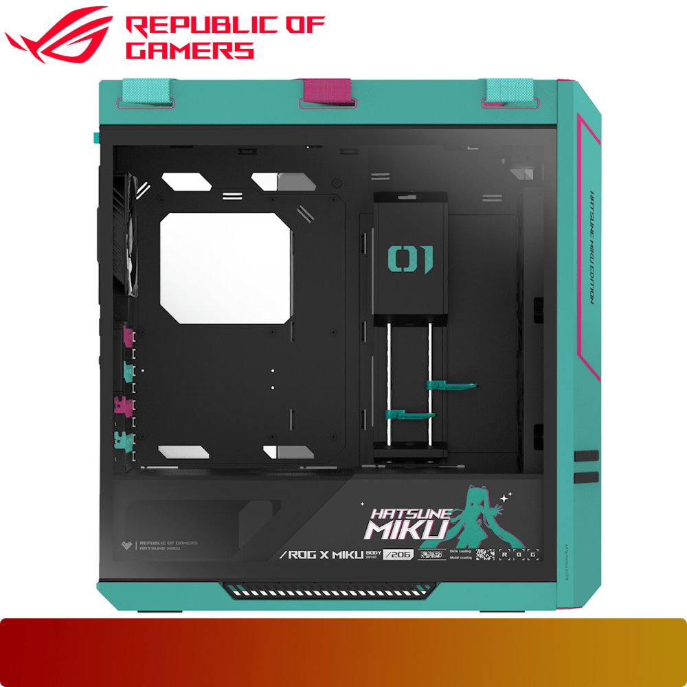 ASUS ROG Strix Helios II Hatsune Miku Edition - 3 - Nano Komputer