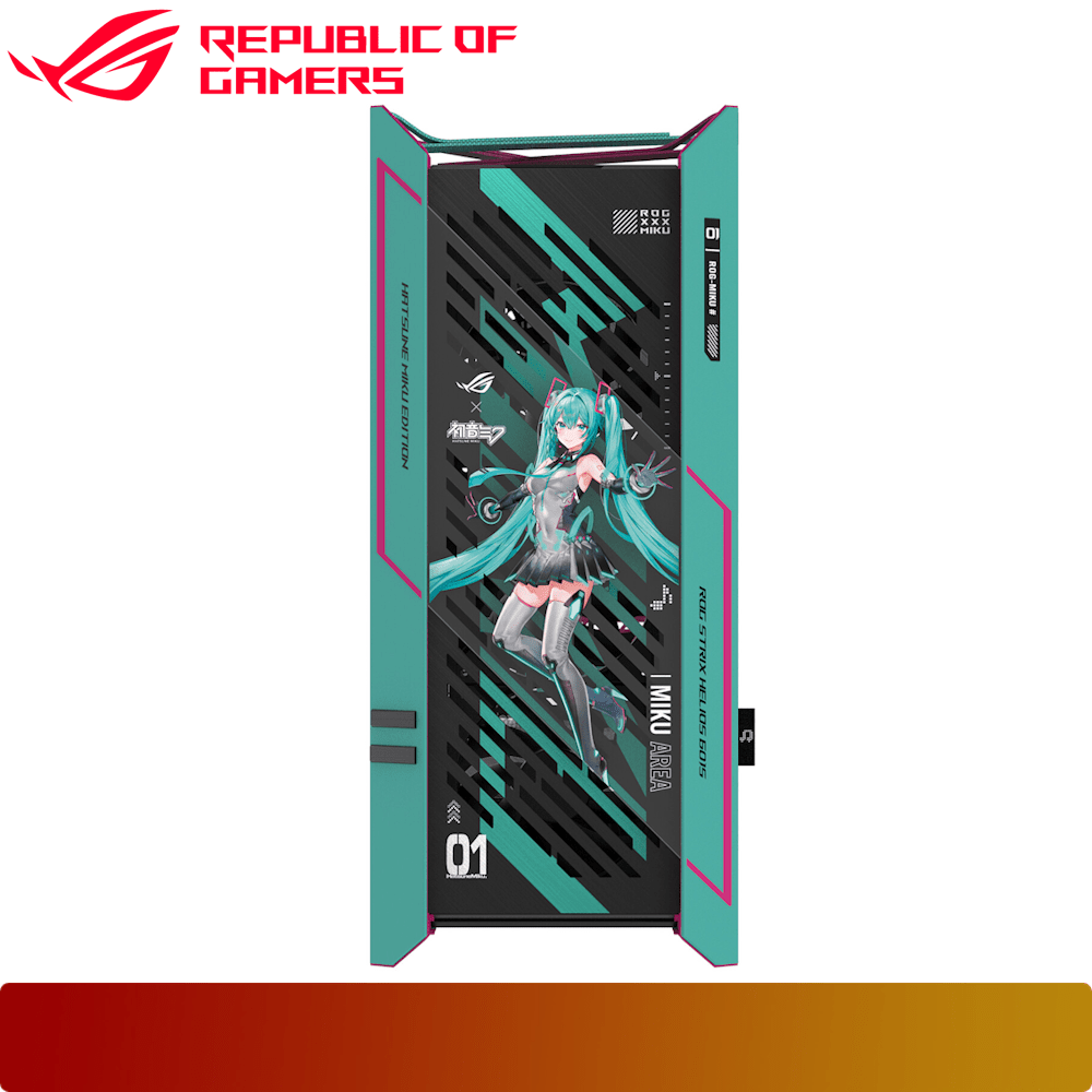 ASUS ROG Strix Helios II Hatsune Miku Edition - 2 - Nano Komputer