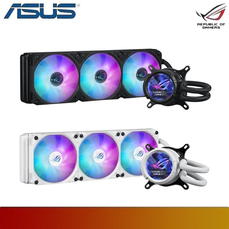 ASUS ROG STRIX LC III 360 ARGB LCD | 360mm Liquid CPU Cooler with 2.1" Full Color IPS LCD - 1 - Nano Komputer
