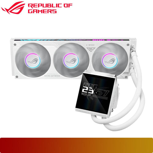 ASUS ROG Strix LC IV 360 ARGB LCD White Edition-1-Nano Komputer
