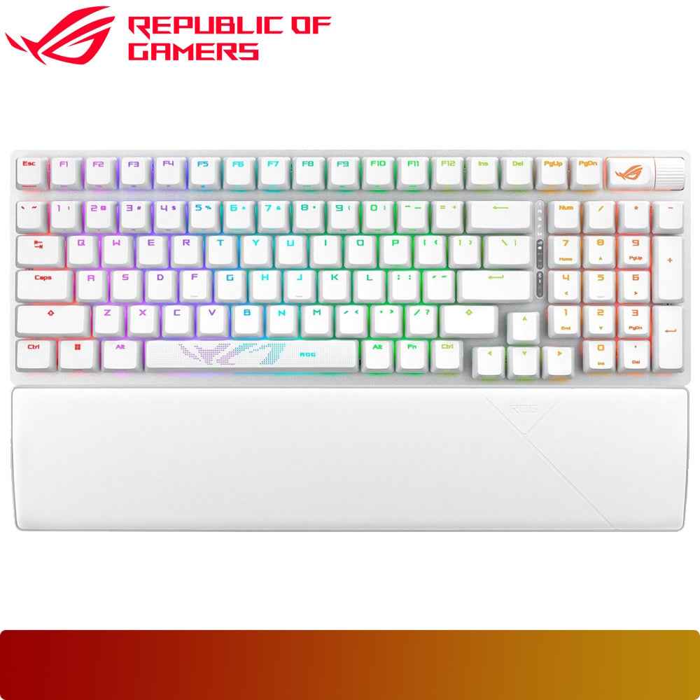 ASUS ROG Strix Scope II 96 Wireless Gaming Keyboard - 9 - Nano Komputer