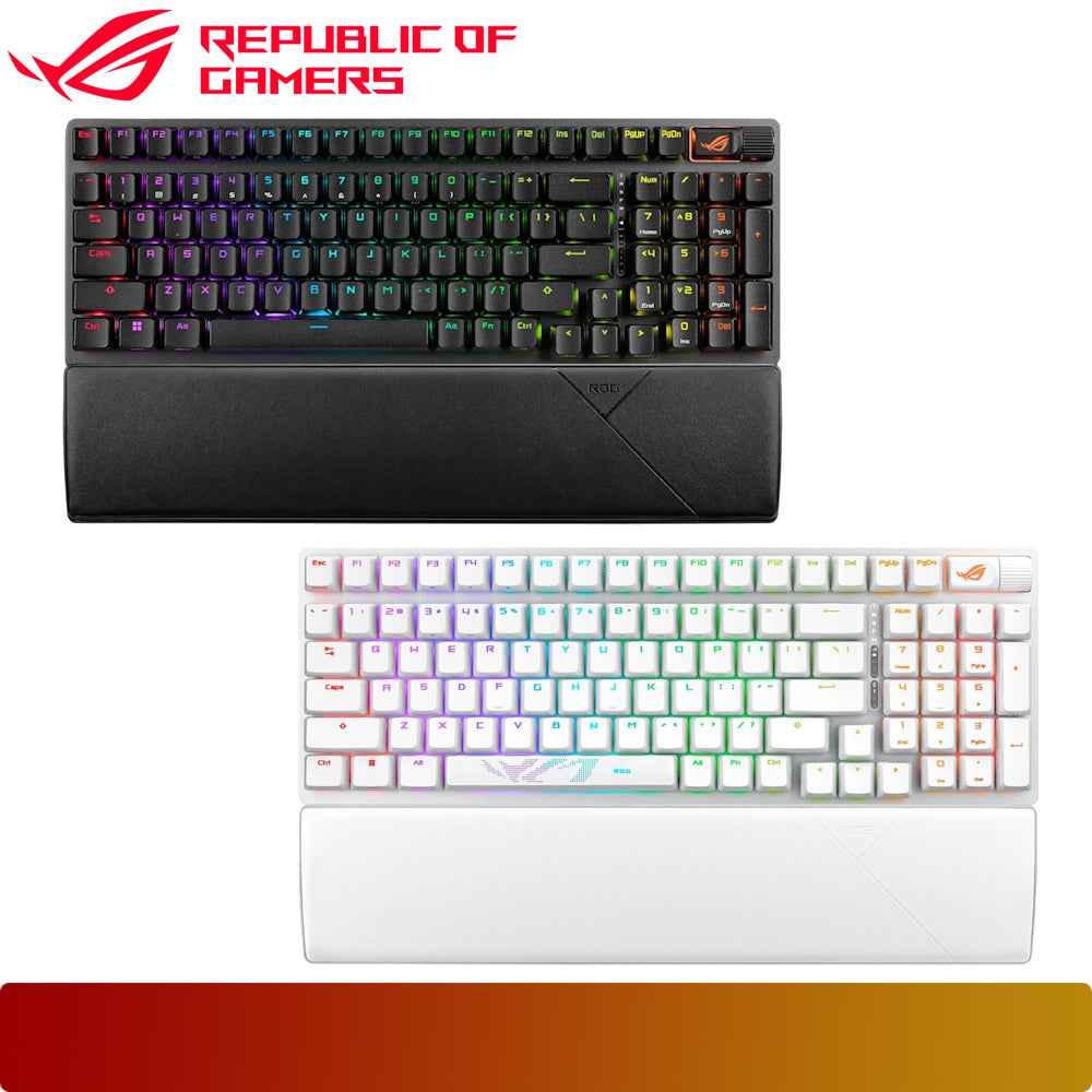 ASUS ROG Strix Scope II 96 Wireless Gaming Keyboard - 1 - Nano Komputer