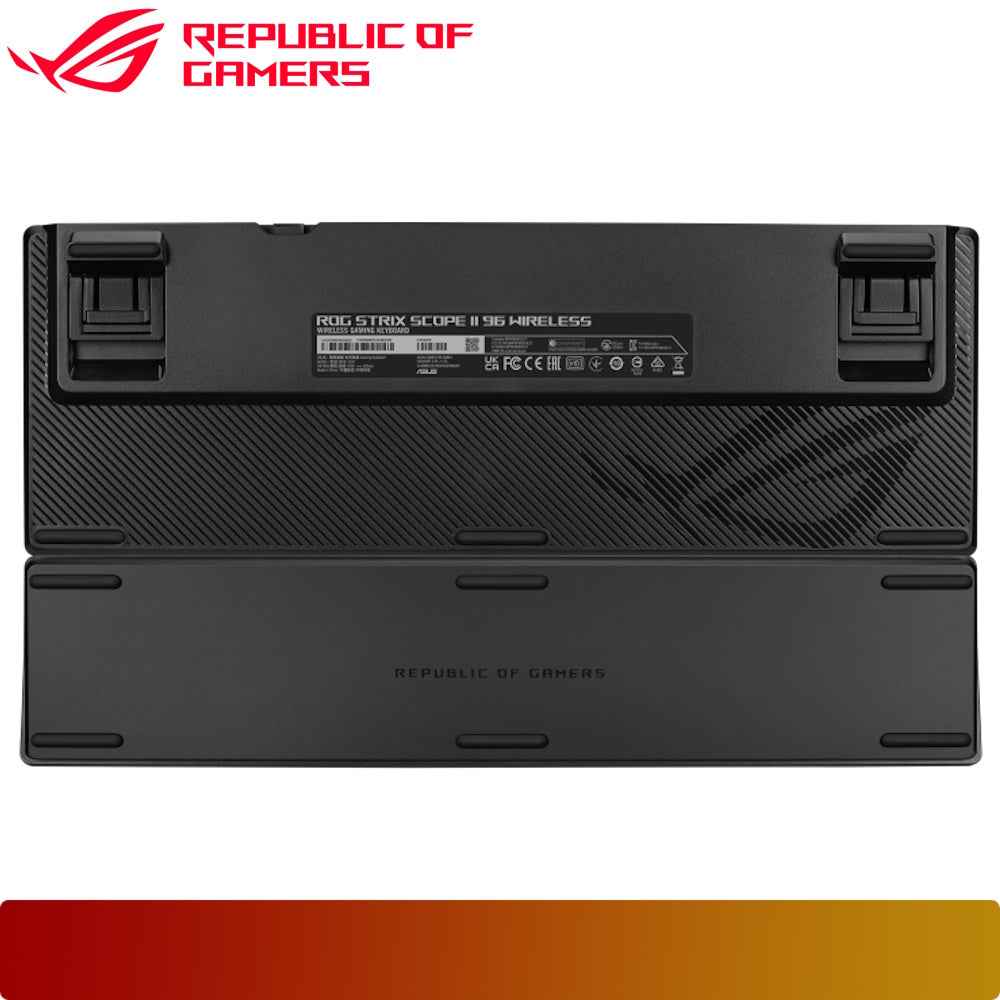 ASUS ROG Strix Scope II 96 Wireless Gaming Keyboard - 3 - Nano Komputer