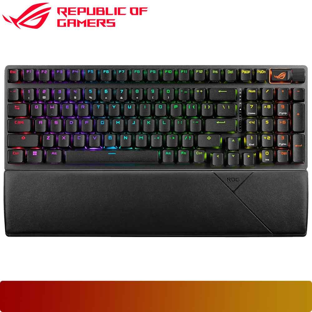ASUS ROG Strix Scope II 96 Wireless Gaming Keyboard - 8 - Nano Komputer