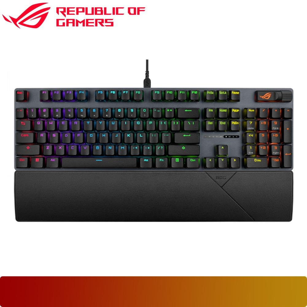 ASUS ROG Strix Scope II X Gaming Keyboard - 1 - Nano Komputer