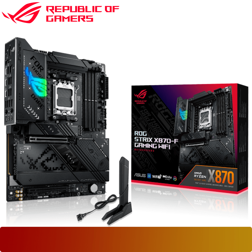 ASUS ROG STRIX X870 - F GAMING WIFI - 1 - Nano Komputer