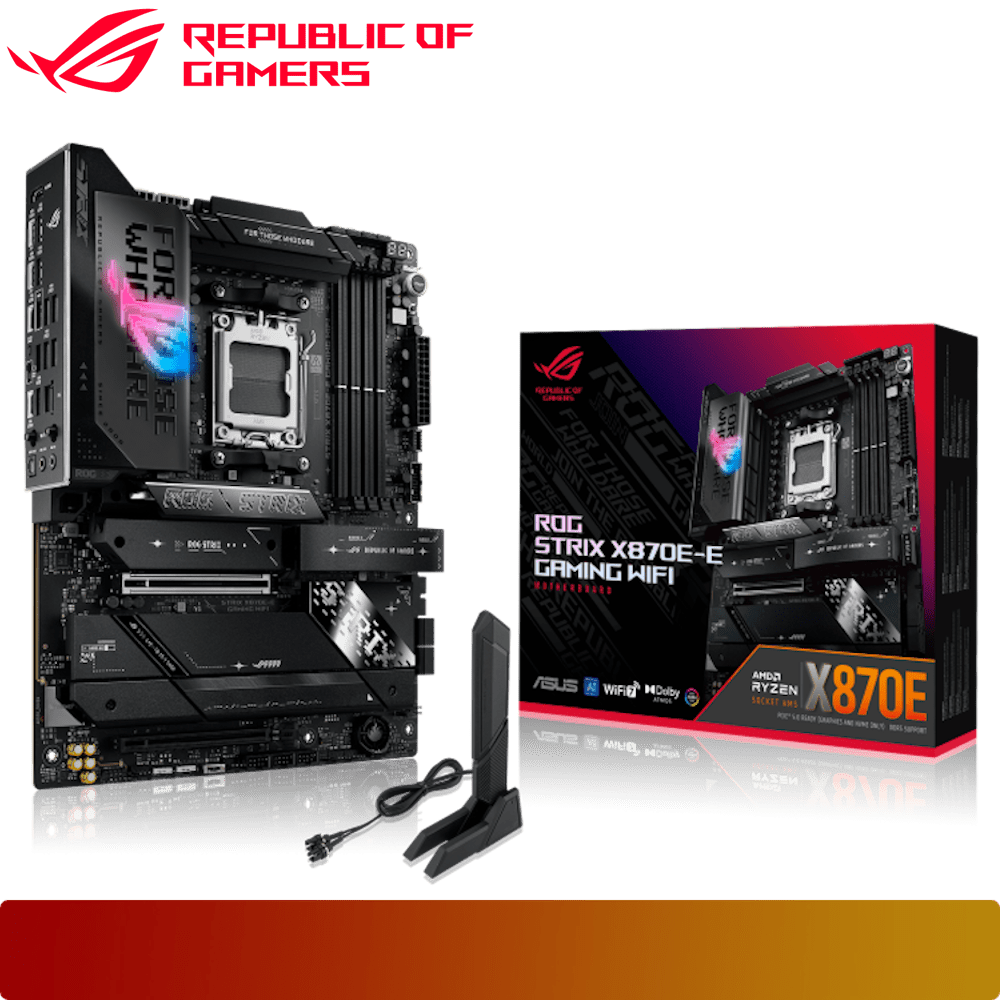 ASUS ROG STRIX X870E - E GAMING WIFI - 1 - Nano Komputer