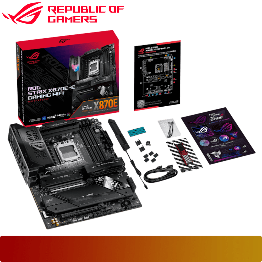ASUS ROG STRIX X870E - E GAMING WIFI - 5 - Nano Komputer