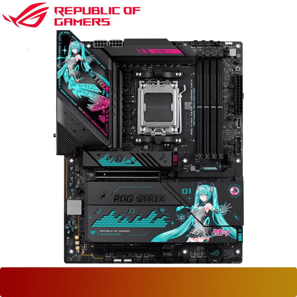 ASUS ROG STRIX X870E - H GAMING WIFI7 HATSUNE MIKU EDITION - 2 - Nano Komputer