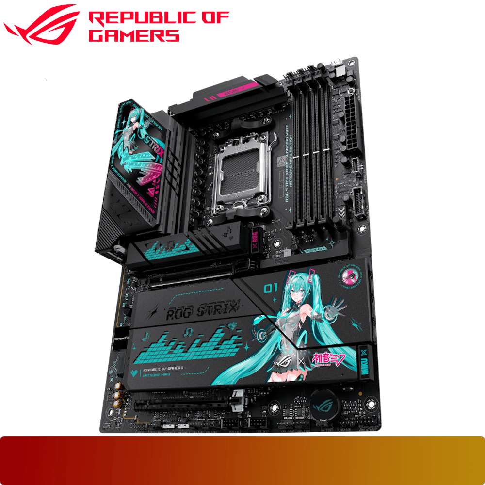ASUS ROG STRIX X870E - H GAMING WIFI7 HATSUNE MIKU EDITION - 4 - Nano Komputer