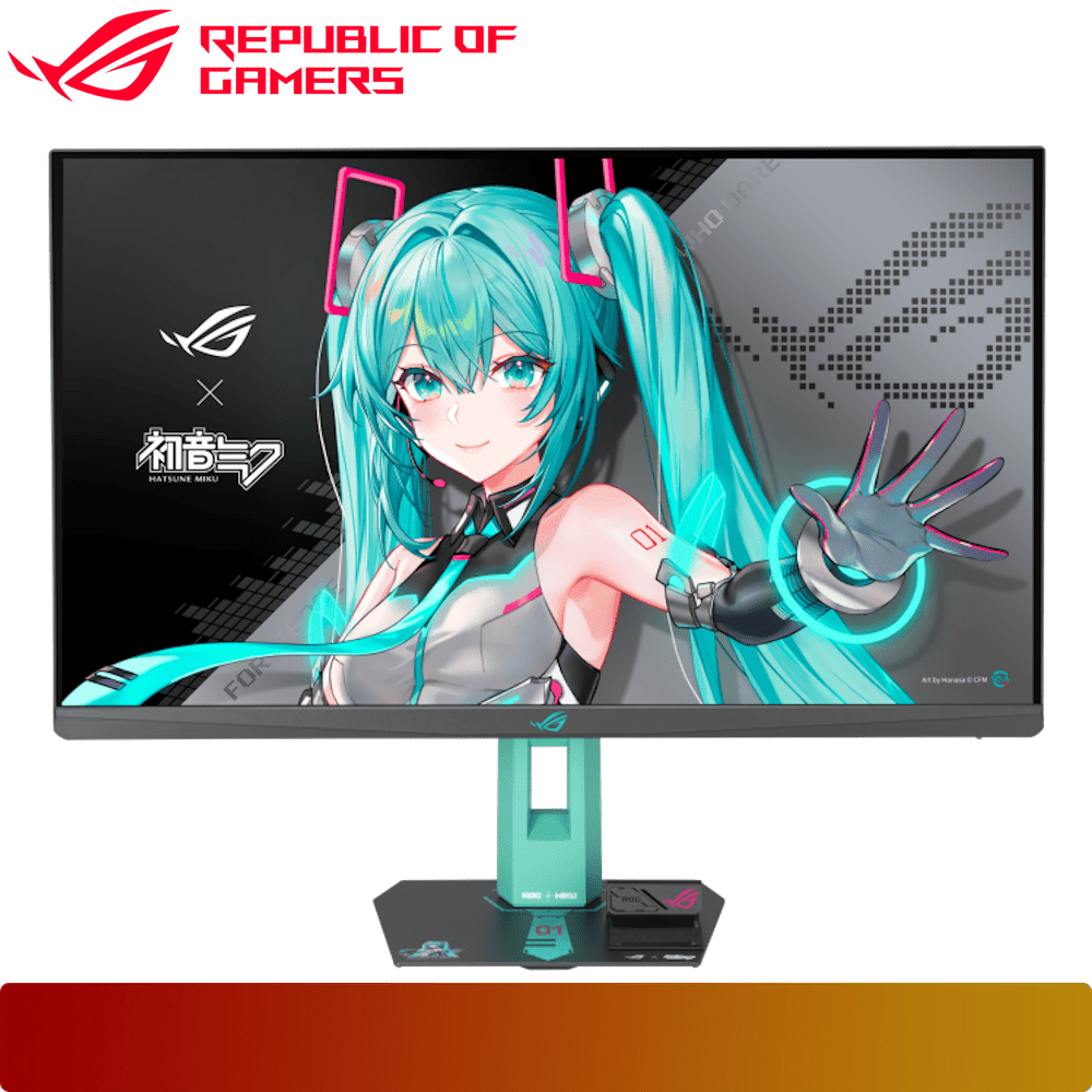 ASUS ROG Strix XG27ACMEG - G Hatsune Miku Edition - 1 - Nano Komputer