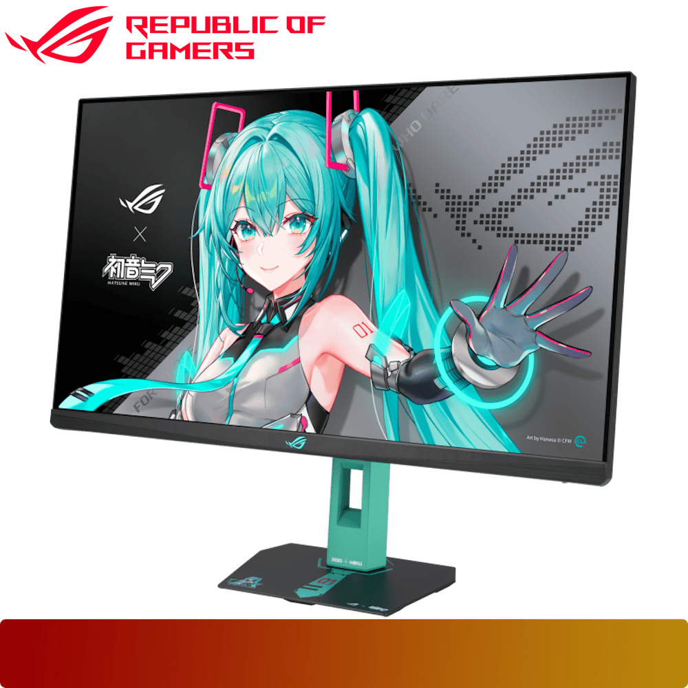ASUS ROG Strix XG27ACMEG - G Hatsune Miku Edition - 3 - Nano Komputer