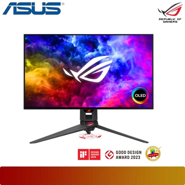 ASUS ROG Swift OLED PG27AQDM | 27" QHD Gaming Monitor 240Hz 0.03ms - 1 - Nano Komputer