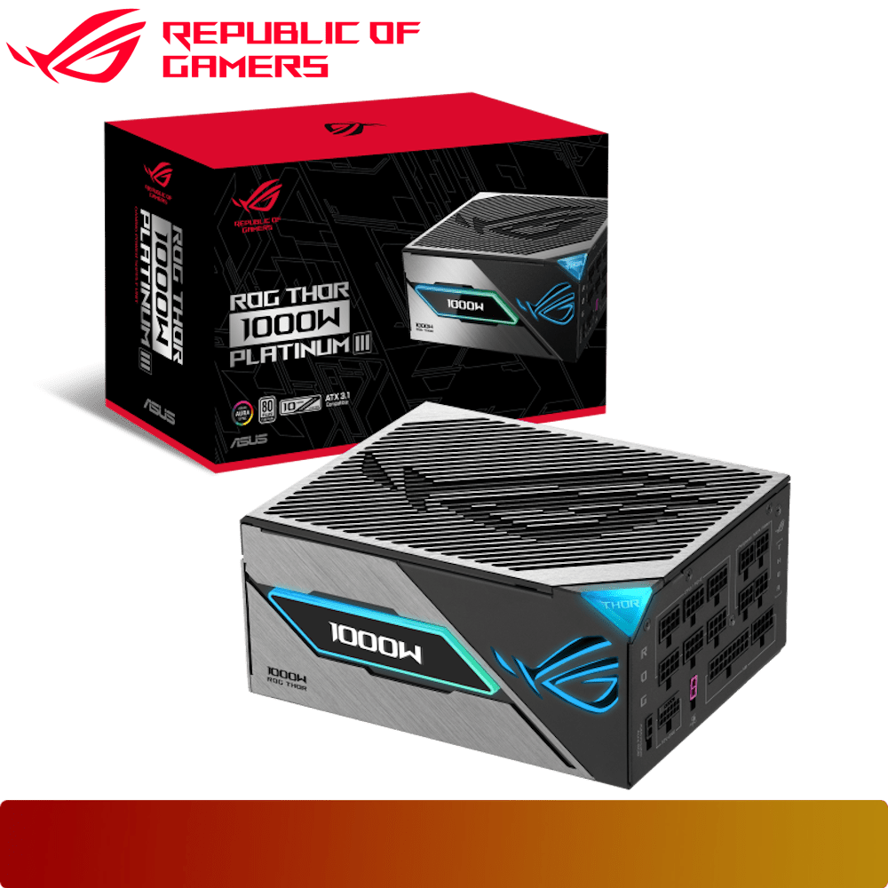 ASUS ROG Thor 1000W Platinum III - 1 - Nano Komputer