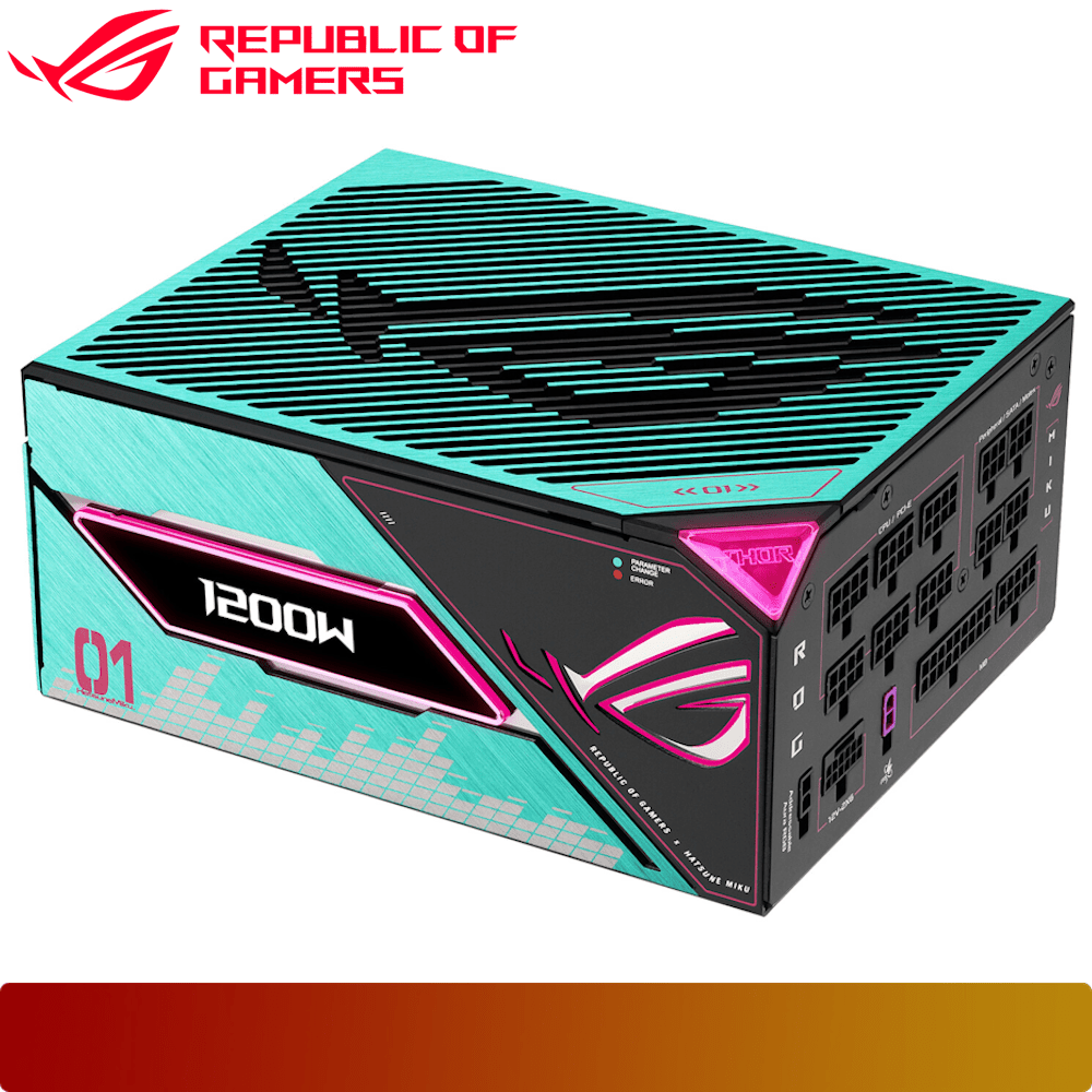 ASUS ROG Thor 1200W Platinum III Hatsune Miku Edition - 2 - Nano Komputer