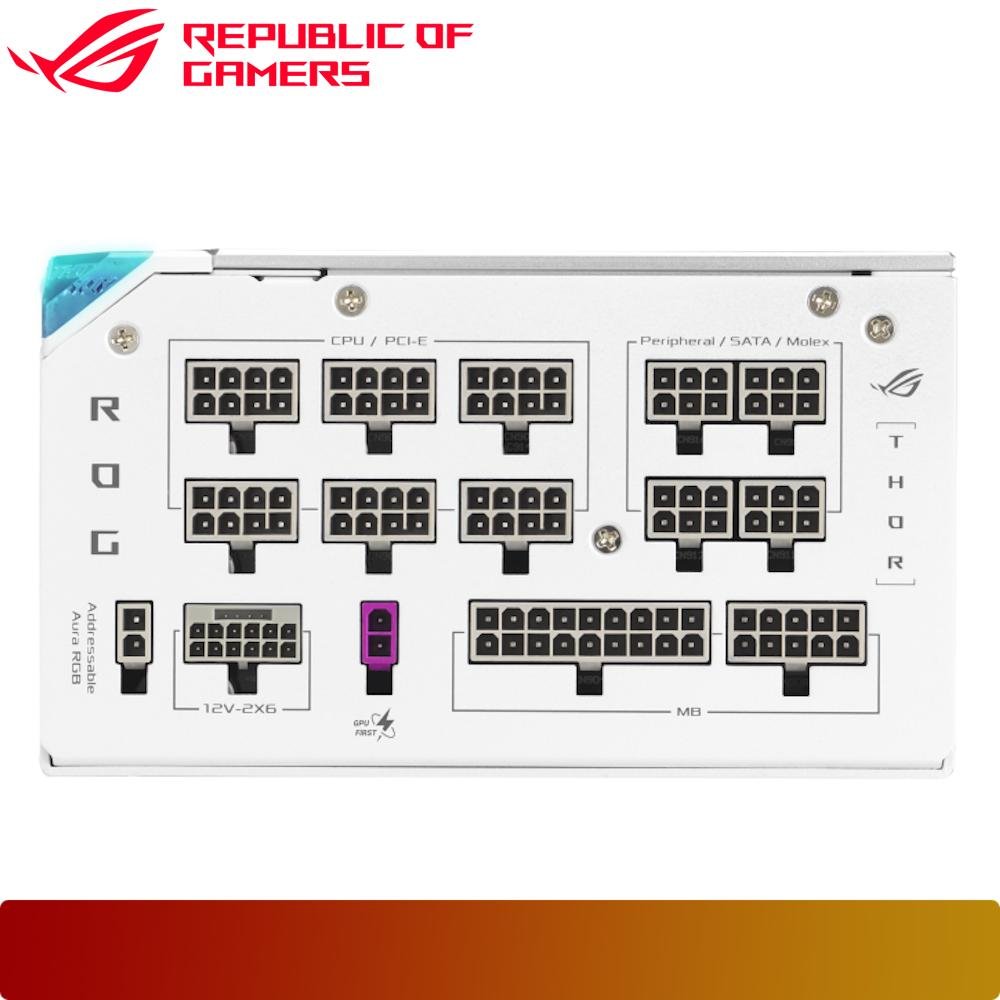 ASUS ROG Thor 1200W Platinum III White Edition (ROG Equalizer)-7-Nano Komputer