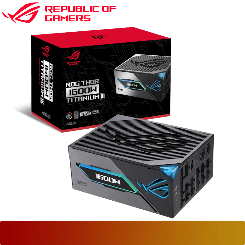 ASUS ROG Thor 1600W Titanium III - 1 - Nano Komputer