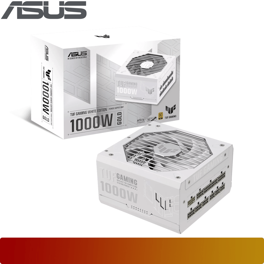ASUS TUF Gaming 1000W Gold White Edition - 1 - Nano Komputer