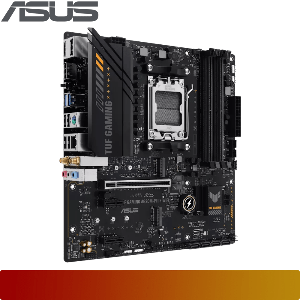 ASUS TUF GAMING A620M-PLUS WIFI | Motherboard AMD A620 Ryzen AM5-3-Nano Komputer