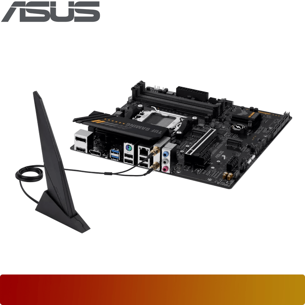 ASUS TUF GAMING A620M-PLUS WIFI | Motherboard AMD A620 Ryzen AM5-7-Nano Komputer