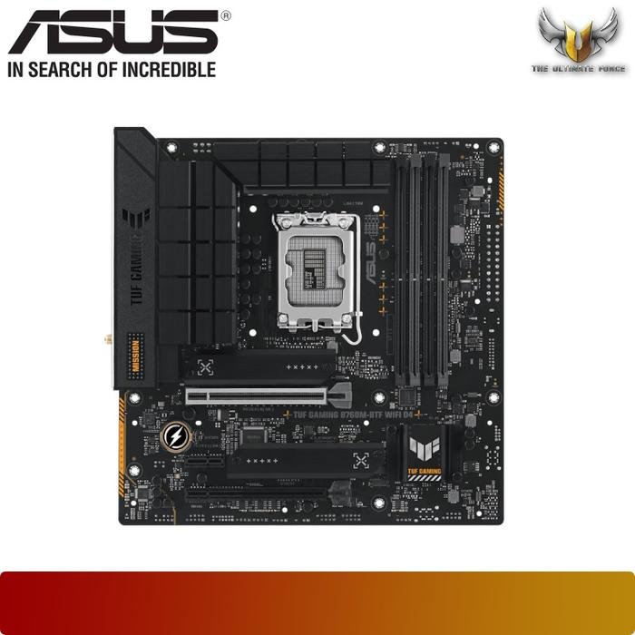 ASUS TUF GAMING B760M - BTF WIFI D4 | Intel B760 LGA 1700 DDR4 micro ATX - 1 - Nano Komputer