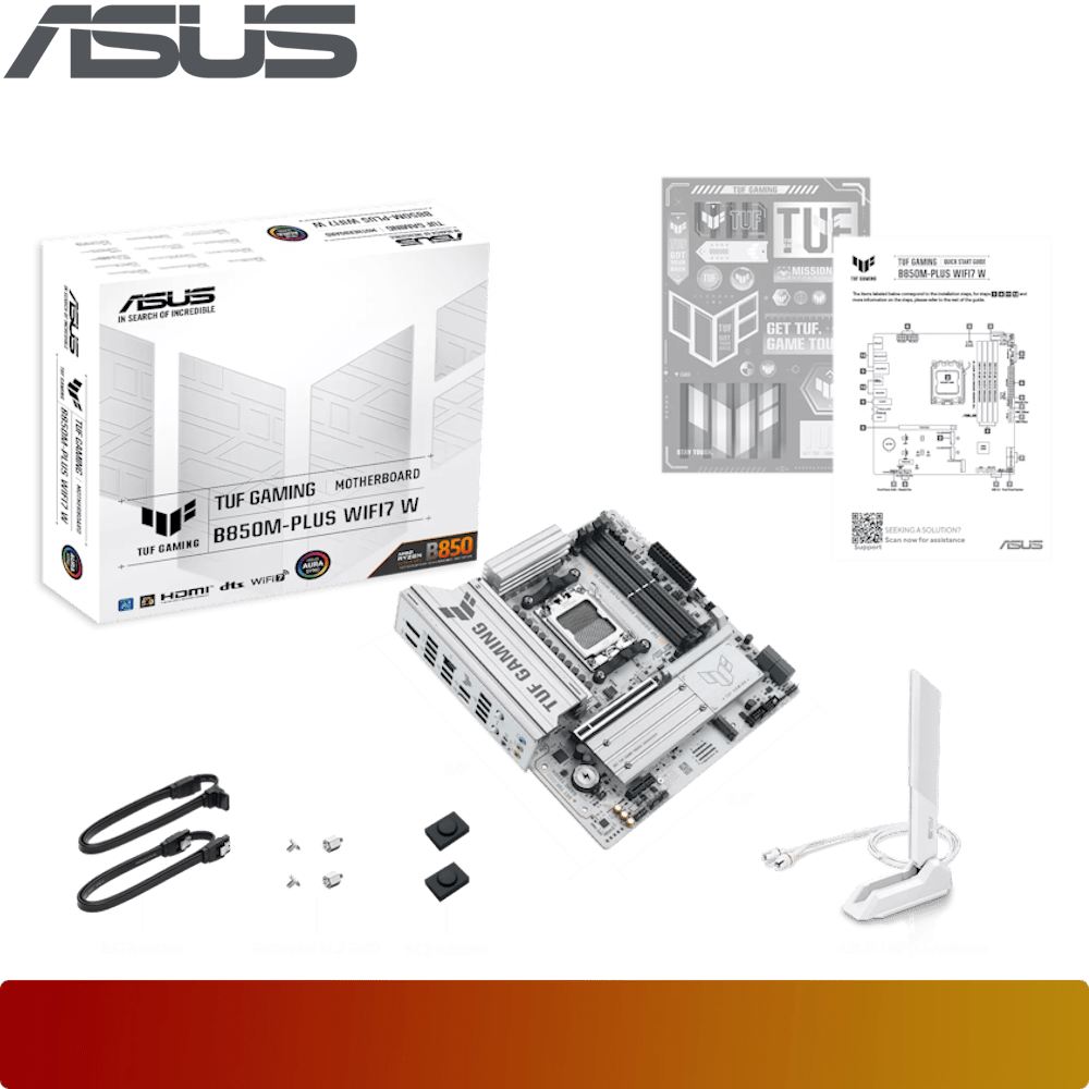 ASUS TUF GAMING B850M - PLUS WIFI7 W - 4 - Nano Komputer