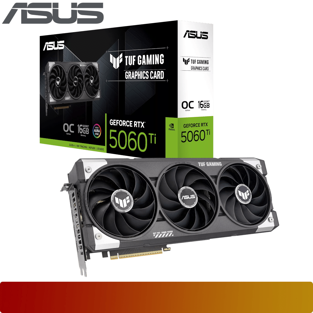 ASUS TUF Gaming GeForce RTX 5060 Ti 16GB GDDR7 OC Edition - 1 - Nano Komputer