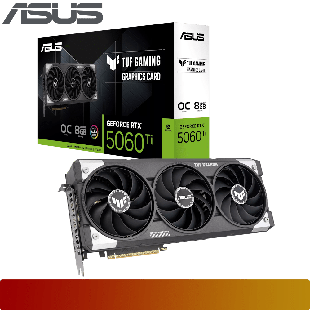 ASUS TUF Gaming GeForce RTX 5060 Ti 8GB GDDR7 OC Edition - 1 - Nano Komputer