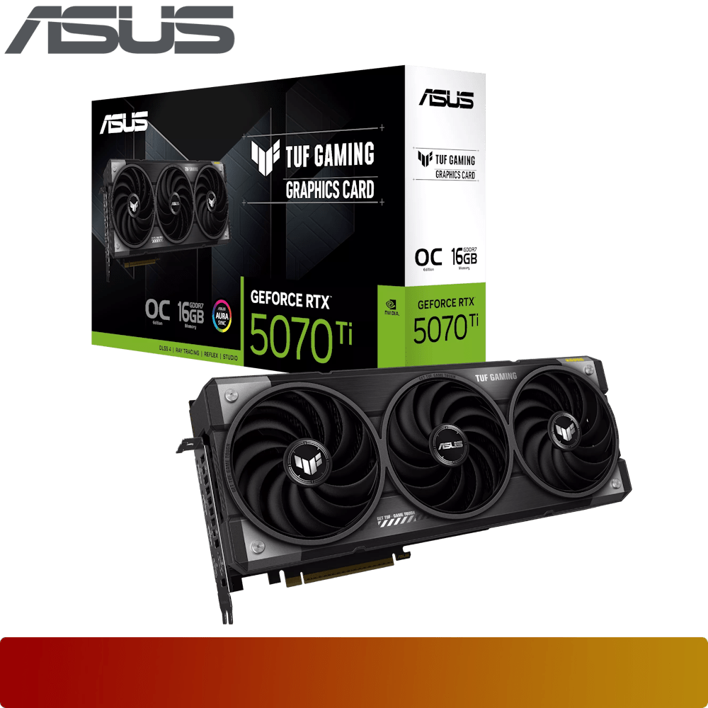 ASUS TUF Gaming GeForce RTX 5070 Ti 16GB GDDR7 OC Edition - 1 - Nano Komputer