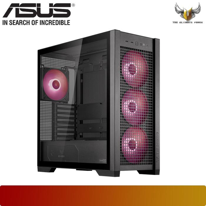 ASUS TUF Gaming GT302 ARGB | Mid Tower Gaming Case - 10 - Nano Komputer