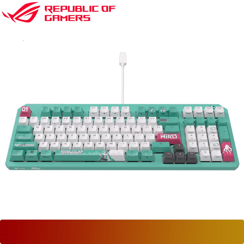 ASUS TUF Gaming K3 Gen II Hatsune Miku Edition - 4 - Nano Komputer