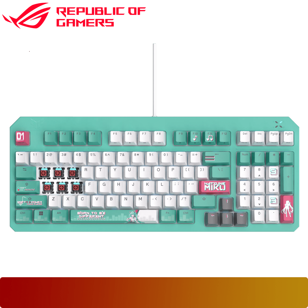 ASUS TUF Gaming K3 Gen II Hatsune Miku Edition - 5 - Nano Komputer