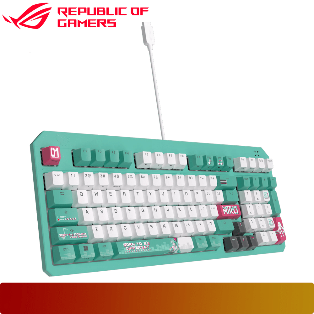 ASUS TUF Gaming K3 Gen II Hatsune Miku Edition - 3 - Nano Komputer
