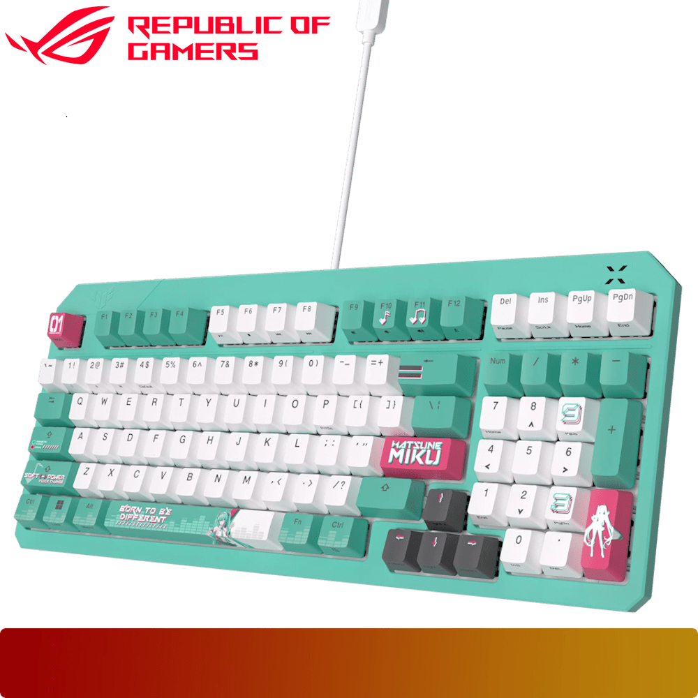 ASUS TUF Gaming K3 Gen II Hatsune Miku Edition - 2 - Nano Komputer