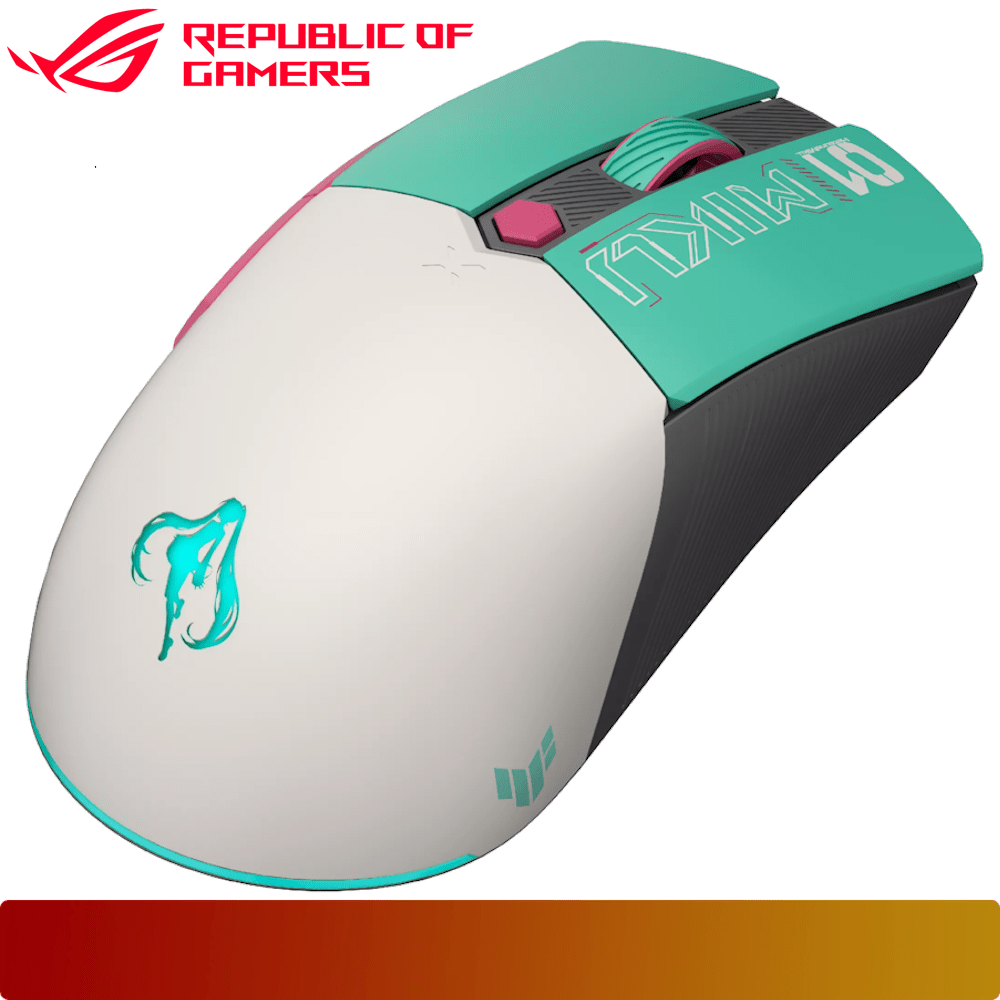 ASUS TUF GAMING Mini Wireless Mouse Hatsune Miku Edition - 5 - Nano Komputer