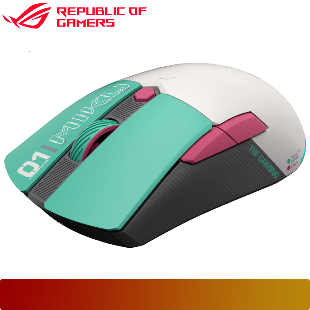 ASUS TUF GAMING Mini Wireless Mouse Hatsune Miku Edition - 4 - Nano Komputer
