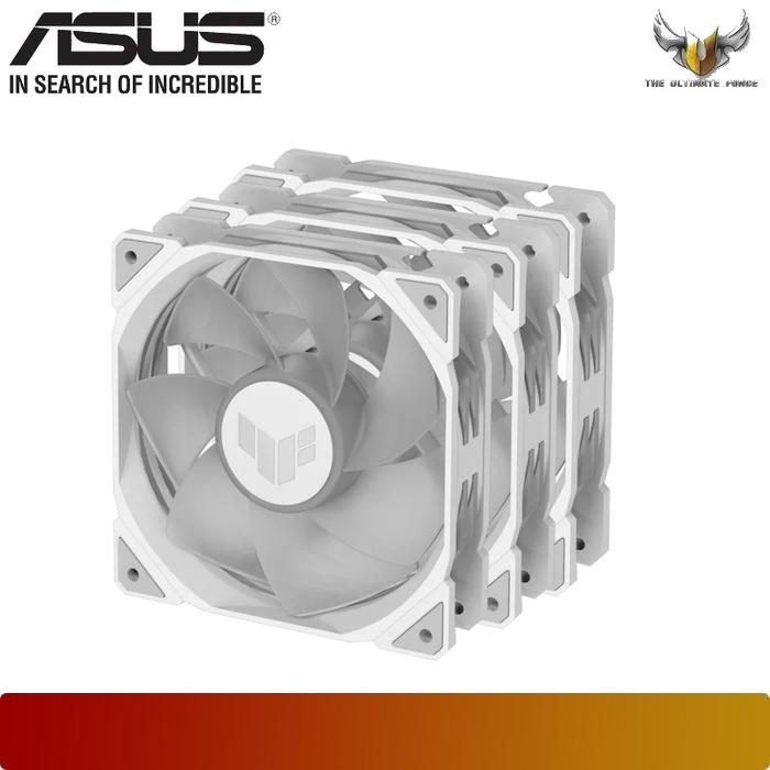 ASUS TUF Gaming TR120 ARGB Reverse Fan Triple Pack with an Extra - Thick 28mm Fan Frame - 3 - Nano Komputer